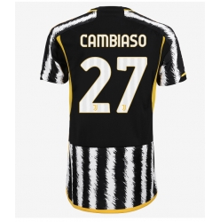 Juventus Andrea Cambiaso #27 Hemmatröja 2023-24 Dam Kortärmad