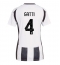 Juventus Federico Gatti #4 Hemmatröja 2024-25 Dam Kortärmad