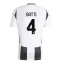 Juventus Federico Gatti #4 Hemmatröja 2024-25 Kortärmad