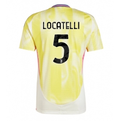 Juventus Manuel Locatelli #5 Bortatröja 2024-25 Kortärmad