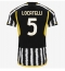 Juventus Manuel Locatelli #5 Hemmatröja 2023-24 Kortärmad