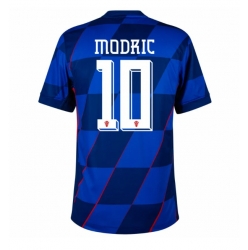 Kroatien Luka Modric #10 Bortatröja EM 2024 Kortärmad