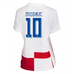 Kroatien Luka Modric #10 Hemmatröja EM 2024 Dam Kortärmad