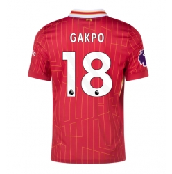 Liverpool Cody Gakpo #18 Hemmatröja 2024-25 Kortärmad