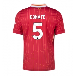 Liverpool Ibrahima Konate #5 Hemmatröja 2024-25 Kortärmad