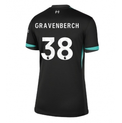 Liverpool Ryan Gravenberch #38 Bortatröja 2024-25 Dam Kortärmad