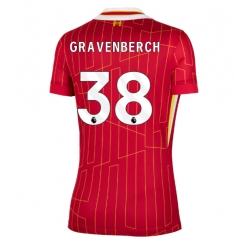 Liverpool Ryan Gravenberch #38 Hemmatröja 2024-25 Dam Kortärmad