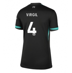 Liverpool Virgil van Dijk #4 Bortatröja 2024-25 Dam Kortärmad