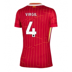 Liverpool Virgil van Dijk #4 Hemmatröja 2024-25 Dam Kortärmad