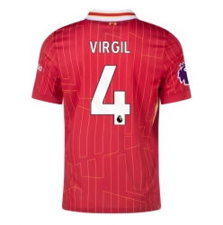 Liverpool Virgil van Dijk #4 Hemmatröja 2024-25 Kortärmad