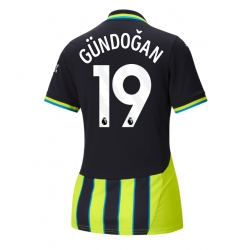 Manchester City Ilkay Gundogan #19 Bortatröja 2024-25 Dam Kortärmad