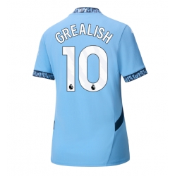 Manchester City Jack Grealish #10 Hemmatröja 2024-25 Dam Kortärmad