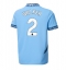 Manchester City Kyle Walker #2 Hemmatröja 2024-25 Kortärmad