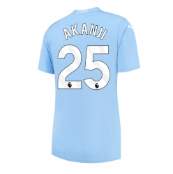 Manchester City Manuel Akanji #25 Hemmatröja 2023-24 Dam Kortärmad