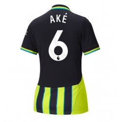 Manchester City Nathan Ake #6 Bortatröja 2024-25 Dam Kortärmad