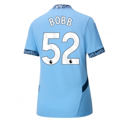 Manchester City Oscar Bobb #52 Hemmatröja 2024-25 Dam Kortärmad