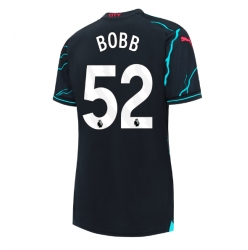 Manchester City Oscar Bobb #52 Tredje Tröja 2023-24 Dam Kortärmad