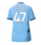 Manchester City Phil Foden #47 Hemmatröja 2024-25 Dam Kortärmad