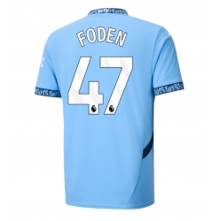 Manchester City Phil Foden #47 Hemmatröja 2024-25 Kortärmad