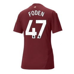 Manchester City Phil Foden #47 Tredje Tröja 2024-25 Dam Kortärmad