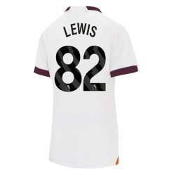 Manchester City Rico Lewis #82 Bortatröja 2023-24 Dam Kortärmad