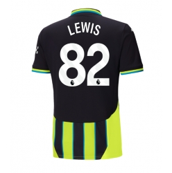 Manchester City Rico Lewis #82 Bortatröja 2024-25 Kortärmad