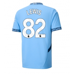 Manchester City Rico Lewis #82 Hemmatröja 2024-25 Kortärmad