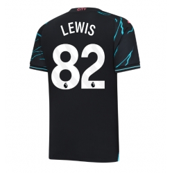 Manchester City Rico Lewis #82 Tredje Tröja 2023-24 Kortärmad