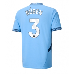 Manchester City Ruben Dias #3 Hemmatröja 2024-25 Kortärmad