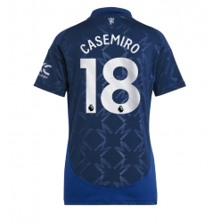 Manchester United Casemiro #18 Bortatröja 2024-25 Dam Kortärmad