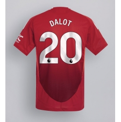 Manchester United Diogo Dalot #20 Hemmatröja 2024-25 Kortärmad