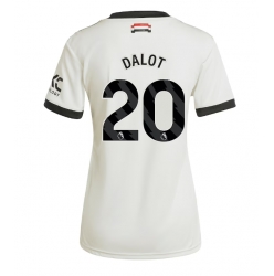 Manchester United Diogo Dalot #20 Tredje Tröja 2024-25 Dam Kortärmad