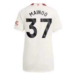 Manchester United Kobbie Mainoo #37 Tredje Tröja 2023-24 Dam Kortärmad