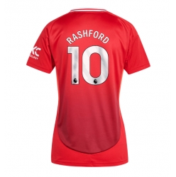 Manchester United Marcus Rashford #10 Hemmatröja 2024-25 Dam Kortärmad