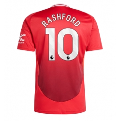 Manchester United Marcus Rashford #10 Hemmatröja 2024-25 Kortärmad