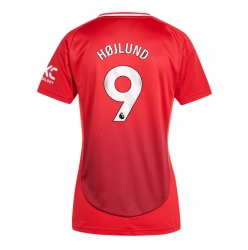 Manchester United Rasmus Hojlund #9 Hemmatröja 2024-25 Dam Kortärmad