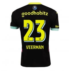 PSV Eindhoven Joey Veerman #23 Bortatröja 2024-25 Kortärmad