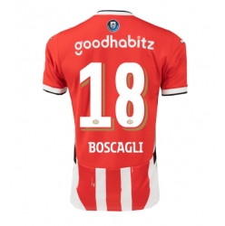 PSV Eindhoven Olivier Boscagli #18 Hemmatröja 2024-25 Kortärmad