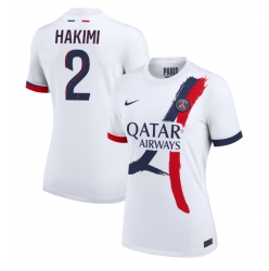 Paris Saint-Germain Achraf Hakimi #2 Bortatröja 2024-25 Dam Kortärmad