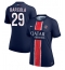 Paris Saint-Germain Bradley Barcola #29 Hemmatröja 2024-25 Dam Kortärmad