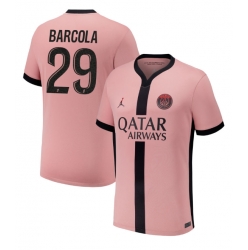 Paris Saint-Germain Bradley Barcola #29 Tredje Tröja 2024-25 Kortärmad