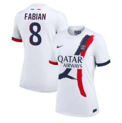 Paris Saint-Germain Fabian Ruiz #8 Bortatröja 2024-25 Dam Kortärmad