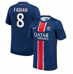 Paris Saint-Germain Fabian Ruiz #8 Hemmatröja 2024-25 Kortärmad