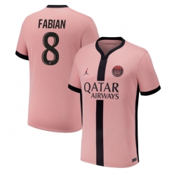 Paris Saint-Germain Fabian Ruiz #8 Tredje Tröja 2024-25 Kortärmad