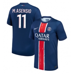 Paris Saint-Germain Marco Asensio #11 Hemmatröja 2024-25 Kortärmad