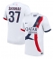 Paris Saint-Germain Milan Skriniar #37 Bortatröja 2024-25 Kortärmad