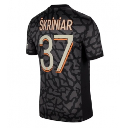 Paris Saint-Germain Milan Skriniar #37 Tredje Tröja 2023-24 Kortärmad