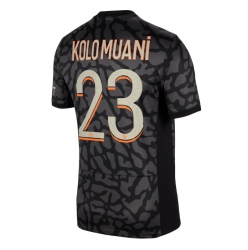 Paris Saint-Germain Randal Kolo Muani #23 Tredje Tröja 2023-24 Kortärmad