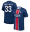 Paris Saint-Germain Warren Zaire-Emery #33 Hemmatröja 2024-25 Kortärmad