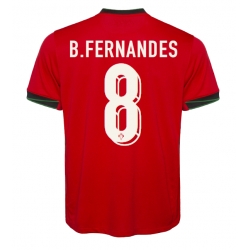 Portugal Bruno Fernandes #8 Hemmatröja EM 2024 Kortärmad